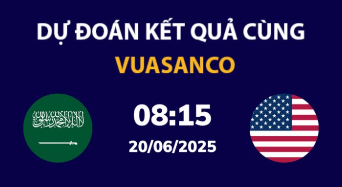 Soi kèo Ả Rập Xê Út vs Mỹ – 08h15 – 20/06 – Gold Cup